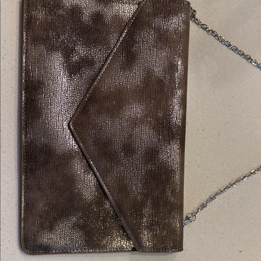 Stylish Metallic Clutch Bag